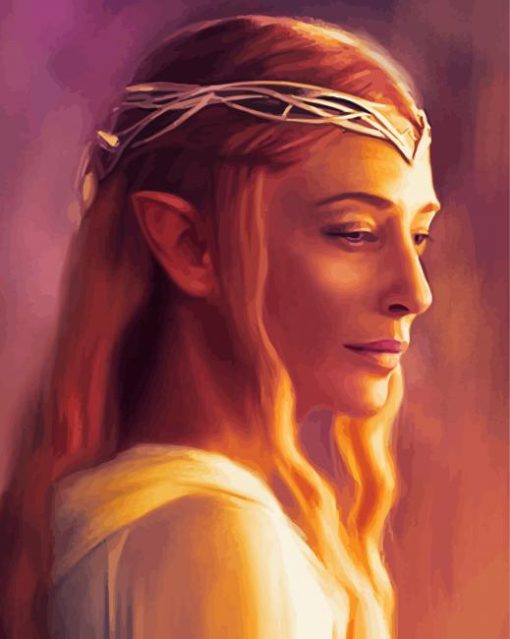 Female Lord Of The Rings Elf Diamond Paintings