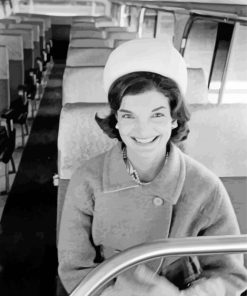 Monochrome Jacqueline Kennedy Onassis Diamond Paintings