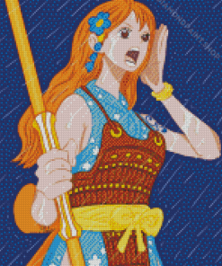 Nami One Piece Art Diamond Paintings