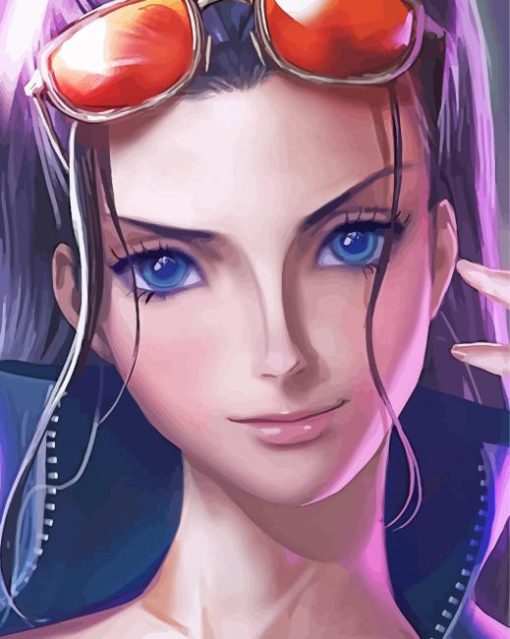 Nico Robin Character Art Diamond Paintings