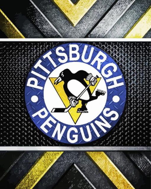 Pittsburgh Penguins Illustration Diamond Paintings