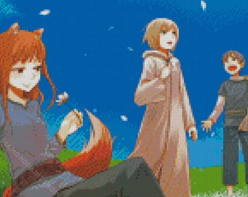 Spice And Wolf Anime Diamond Paintings