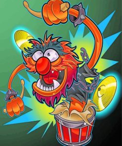 The Muppets Animal Character Art Diamond Paintings