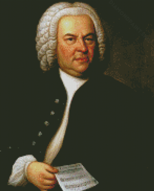 Vintage Johann Sebastian Bach Diamond Paintings