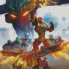 Bionicle Video Game Diamond Paintings