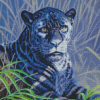 Black Jaguar Diamond Paintings