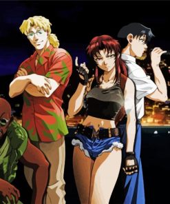 Black Lagoon Anime Diamond Paintings