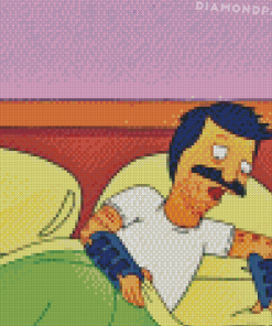 Bob Belcher Bobs Burgers Diamond Paintings