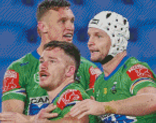 Canberra Raiders NRL Team Players Diamond Paintings