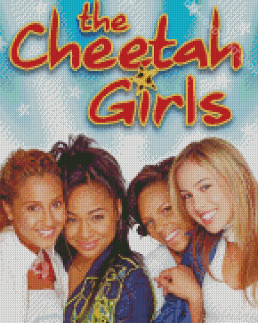 Cheetah Girls Movie Poster Diamond Paintings