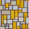 Composition With Grid Mondrian Diamond Paintings