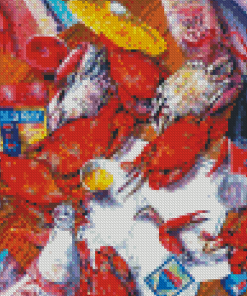 Crab Feast Diamond Paintings