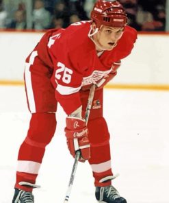 Detroit Redwings Joe Kocur Diamond Paintings