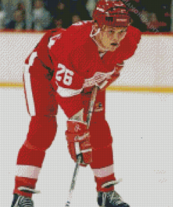 Detroit Redwings Joe Kocur Diamond Paintings