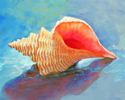 Horse Conch Shell Diamond Paintings