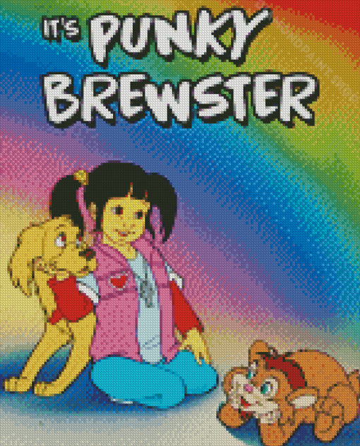 Its Punky Brewster Cartoon Diamond Paintings