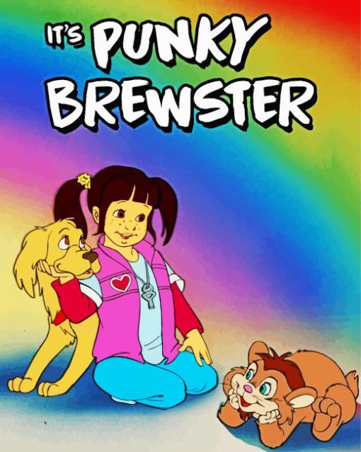 Its Punky Brewster Cartoon Diamond Paintings