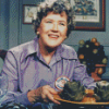 Julia Child TV Show Diamond Paintings