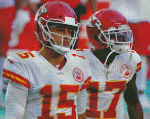 Kansas City Chiefs Players Diamond Paintings