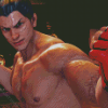 Kazuya Mishima Tekken Diamond Paintings