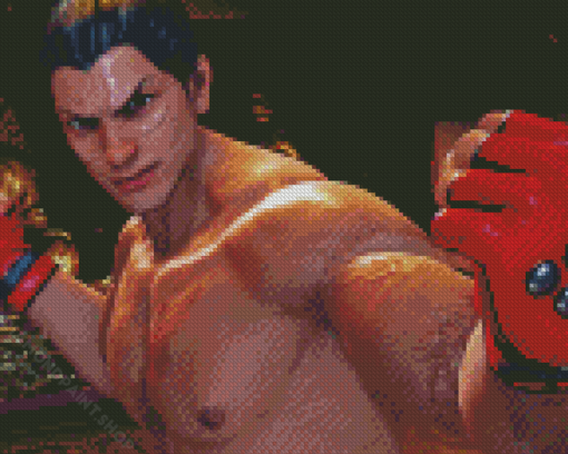 Kazuya Mishima Tekken Diamond Paintings