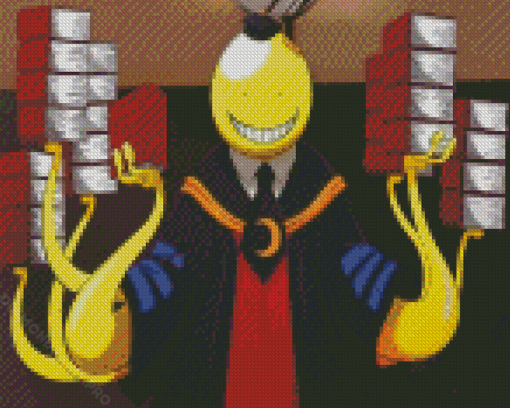 Koro Sensei School Teacher Diamond Paintings