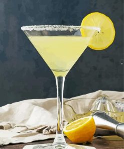 Lemon Drop Juice Diamond Paintings