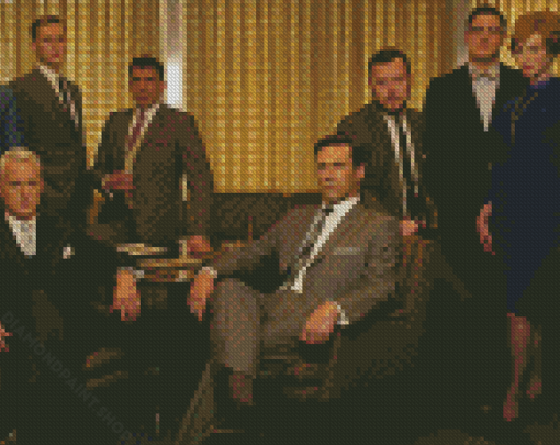 Mad Men Movie Characters Diamond Paintings