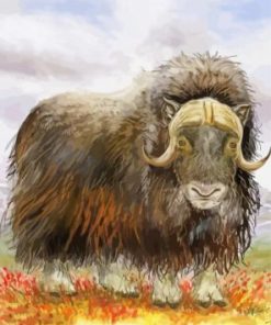 Musk Ox Art Diamond Paintings