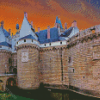 Nantes Chateau Des Ducs De Bretagne Diamond Paintings