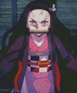 Nezuko Kamado Demon Slayer Diamond Paintings