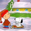 Peanuts Christmas Charlie Brown And Snoopy Diamond Paintings