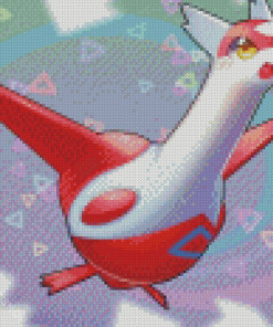 Pokemon Species Latias Diamond Paintings