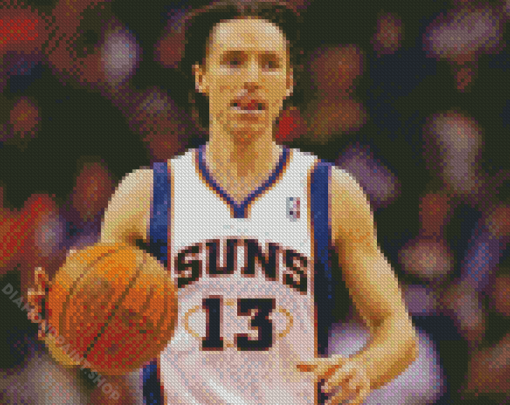 Professional Basketballer Steve Nash Diamond Paintings