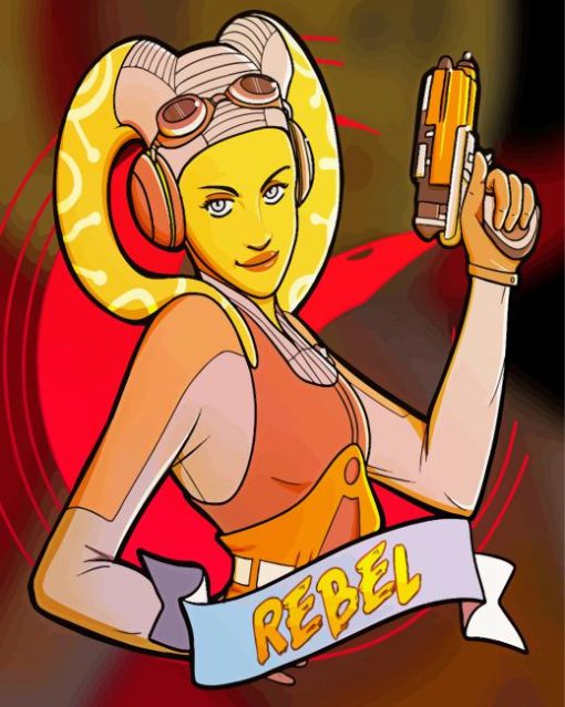 Rebel Captain Hera Syndulla Diamond Paintings