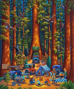 Redwood National Park Diamond Paintings