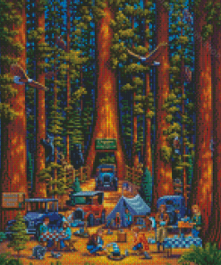 Redwood National Park Diamond Paintings