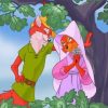 Robin Hood And Marian Love Diamond Paintings