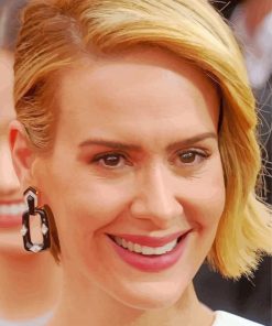 Sarah Paulson Smiling Diamond Paintings