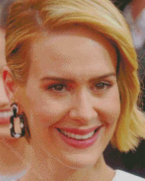 Sarah Paulson Smiling Diamond Paintings