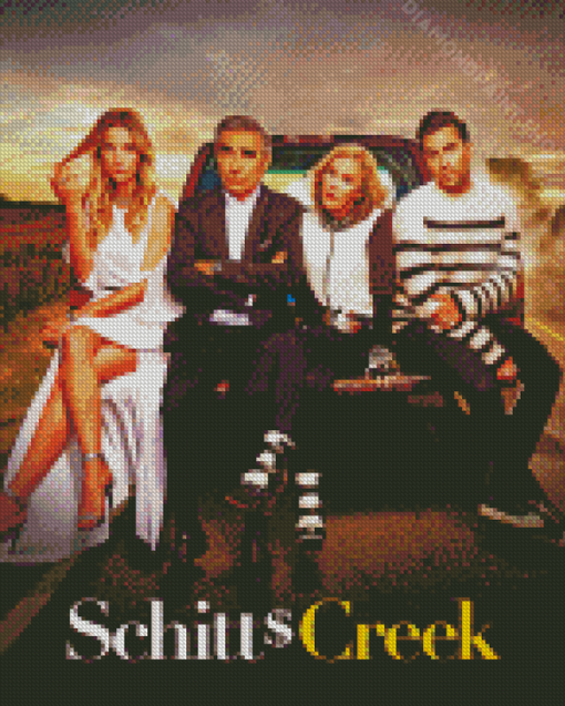 Schitts Creek Sitcom Poster Diamond Paintings