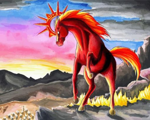 Sun Horse Art Diamond Paintings