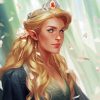 Throne Of Glass Lady Diamond Paintings