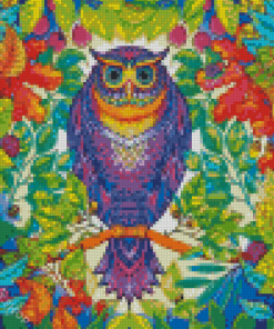 Tropical Mandala Owl Diamond Paintings