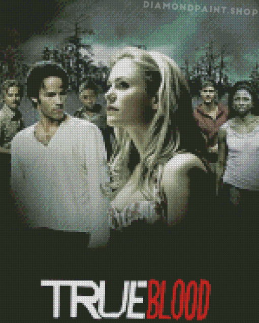 True Blood Movie Poster Diamond Paintings