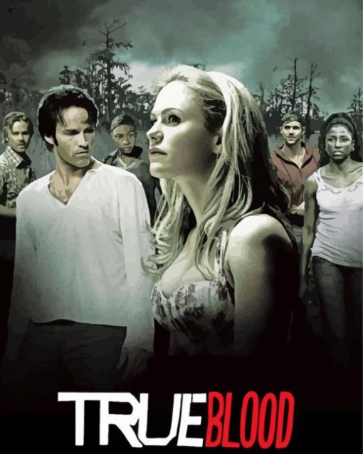 True Blood Movie Poster Diamond Paintings