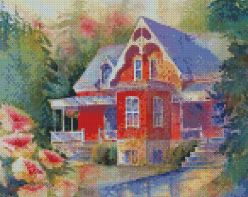 Victorian House Diamond Paintings