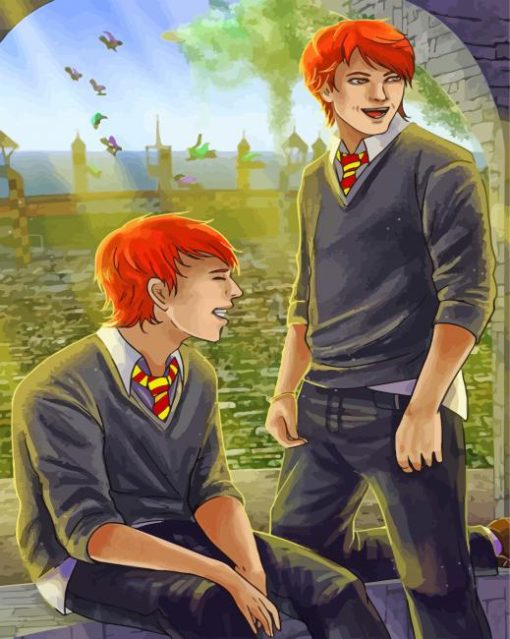 Weasley Twins Art Diamond Paintings