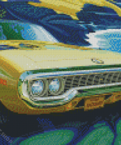 Aesthetic 1971 Road Runner Art Diamond Paintings