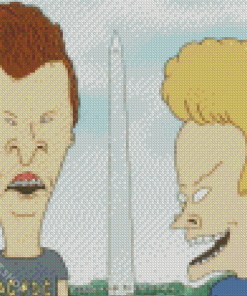 Aesthetic Beavis Diamond Paintings